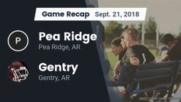 Recap: Pea Ridge  vs. Gentry  2018