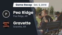 Recap: Pea Ridge  vs. Gravette  2018