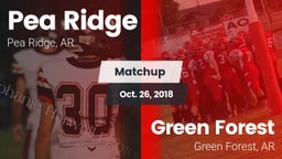 Matchup: Pea Ridge vs. Green Forest  2018