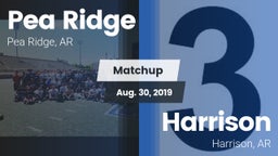 Matchup: Pea Ridge vs. Harrison  2019
