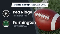 Recap: Pea Ridge  vs. Farmington  2019