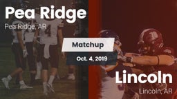 Matchup: Pea Ridge vs. Lincoln  2019