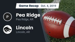 Recap: Pea Ridge  vs. Lincoln  2019