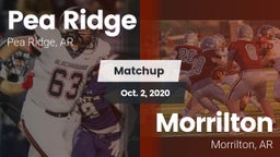 Matchup: Pea Ridge vs. Morrilton  2020