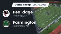 Recap: Pea Ridge  vs. Farmington  2020