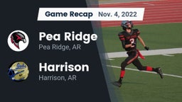 Recap: Pea Ridge  vs. Harrison  2022