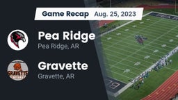 Recap: Pea Ridge  vs. Gravette  2023