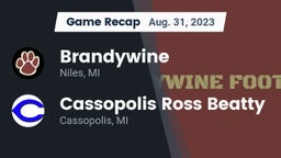 Recap: Brandywine  vs. Cassopolis Ross Beatty  2023