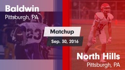 Matchup: Baldwin vs. North Hills  2016