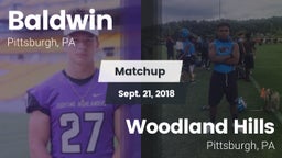 Matchup: Baldwin vs. Woodland Hills  2018