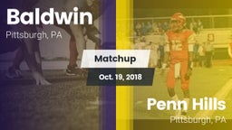 Matchup: Baldwin vs. Penn Hills  2018