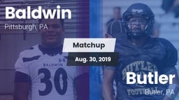 Matchup: Baldwin vs. Butler  2019