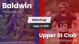 Matchup: Baldwin vs. Upper St Clair 2019