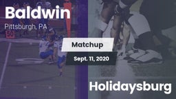 Matchup: Baldwin vs. Holidaysburg  2020