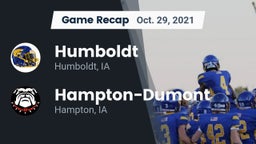 Recap: Humboldt  vs. Hampton-Dumont  2021