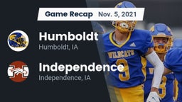 Recap: Humboldt  vs. Independence  2021