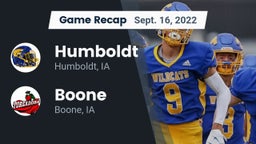 Recap: Humboldt  vs. Boone  2022