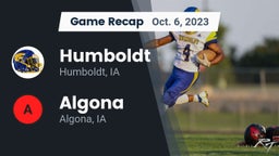 Recap: Humboldt  vs. Algona  2023