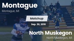 Matchup: Montague vs. North Muskegon  2016