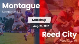 Matchup: Montague  vs. Reed City  2017