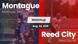 Matchup: Montague  vs. Reed City  2018