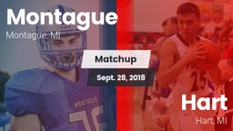 Matchup: Montague  vs. Hart  2018