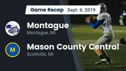 Recap: Montague  vs. Mason County Central  2019