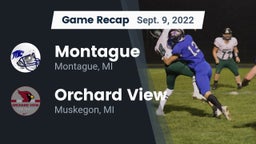 Recap: Montague  vs. Orchard View  2022