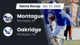 Recap: Montague  vs. Oakridge  2022