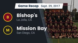 Recap: Bishop's  vs. Mission Bay  2017