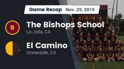 Recap: The Bishops School vs. El Camino  2019
