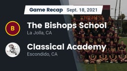 Recap: The Bishops School vs. Classical Academy  2021