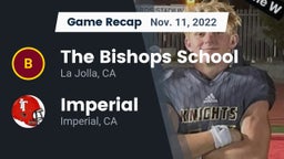 Recap: The Bishops School vs. Imperial  2022