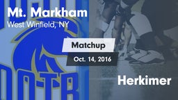 Matchup: Mt. Markham vs. Herkimer 2016