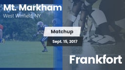 Matchup: Mt. Markham vs. Frankfort 2017