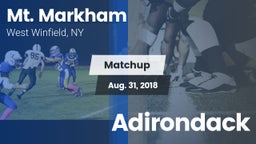 Matchup: Mt. Markham vs. Adirondack 2018