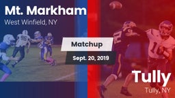 Matchup: Mt. Markham vs. Tully   2019
