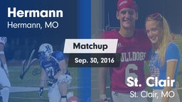 Matchup: Hermann vs. St. Clair  2016