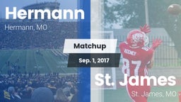 Matchup: Hermann vs. St. James  2017