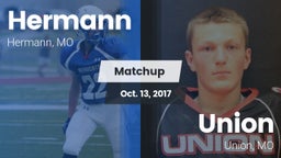 Matchup: Hermann vs. Union  2017