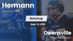 Matchup: Hermann vs. Owensville  2018