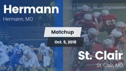 Matchup: Hermann vs. St. Clair  2018