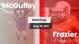 Matchup: McGuffey vs. Frazier  2017