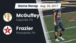 Recap: McGuffey  vs. Frazier  2017