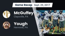 Recap: McGuffey  vs. Yough  2017