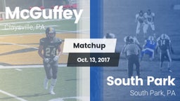 Matchup: McGuffey vs. South Park  2017