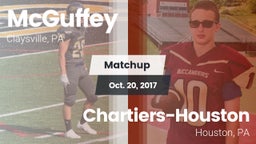 Matchup: McGuffey vs. Chartiers-Houston  2017