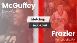 Matchup: McGuffey vs. Frazier  2019