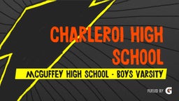 McGuffey football highlights Charleroi High School