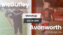 Matchup: McGuffey vs. Avonworth  2019